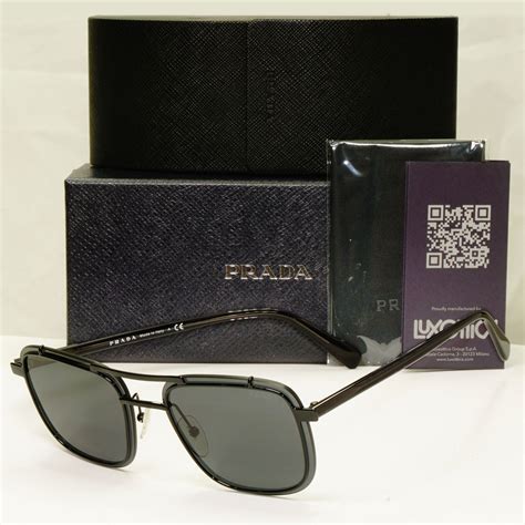 prada sunglasses men spr 59u|Prada SPR59Y Square Sunglasses .